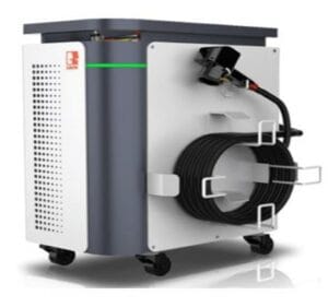 Laser continu en puls reiniging machines