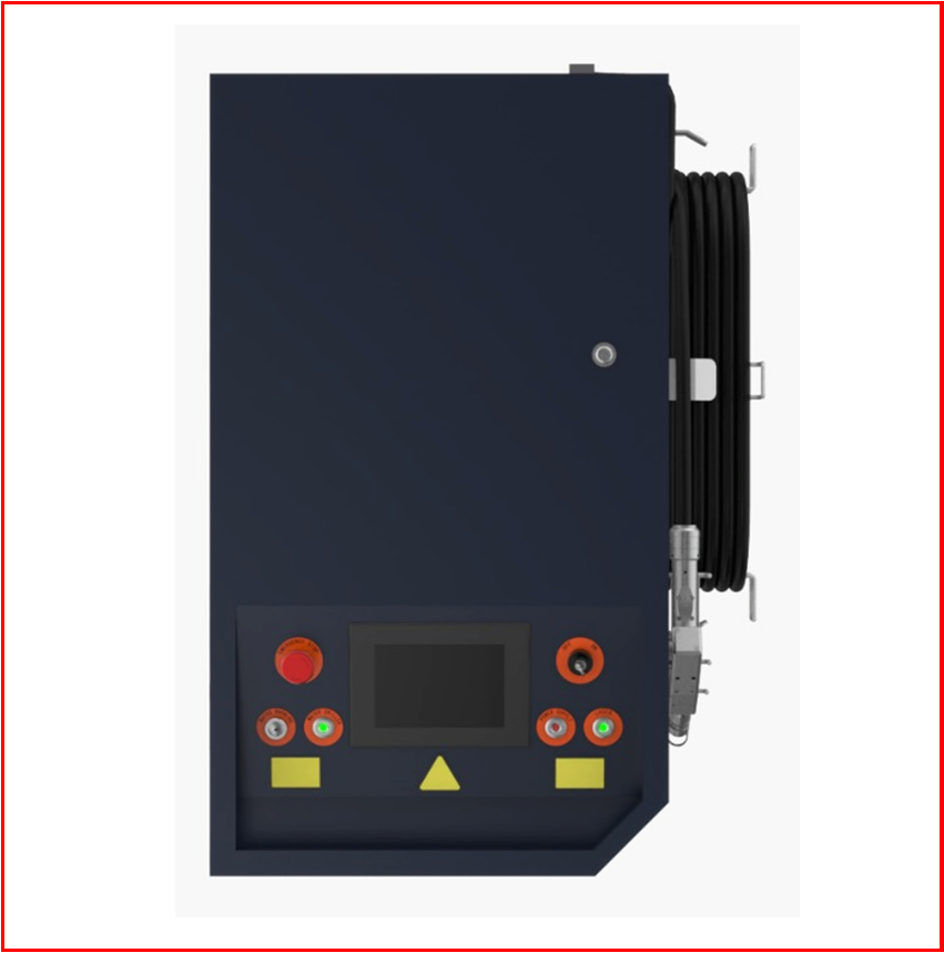 5 in 1 watergekoelde laserlasmachine bovenkant