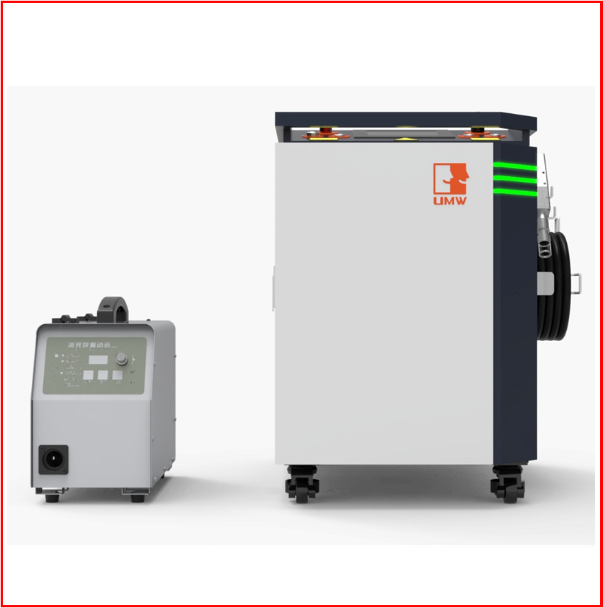 5 in 1 watergekoelde laserlasmachine met draad unit