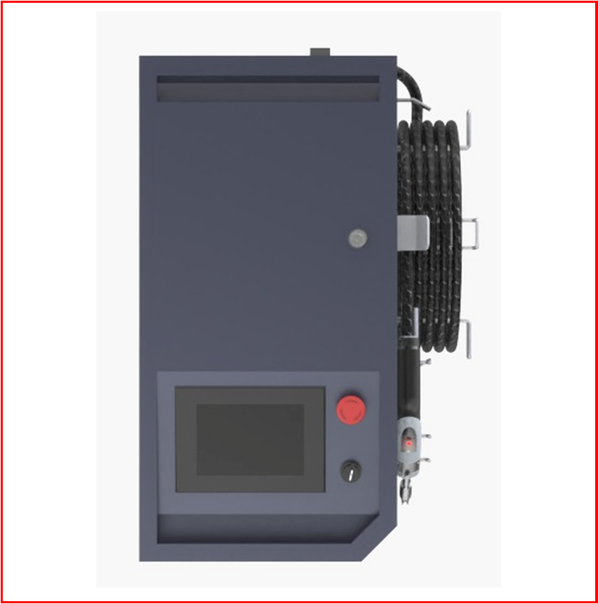 4 in 1 mini Watergekoelde laserlasmachine WSX bovenkant
