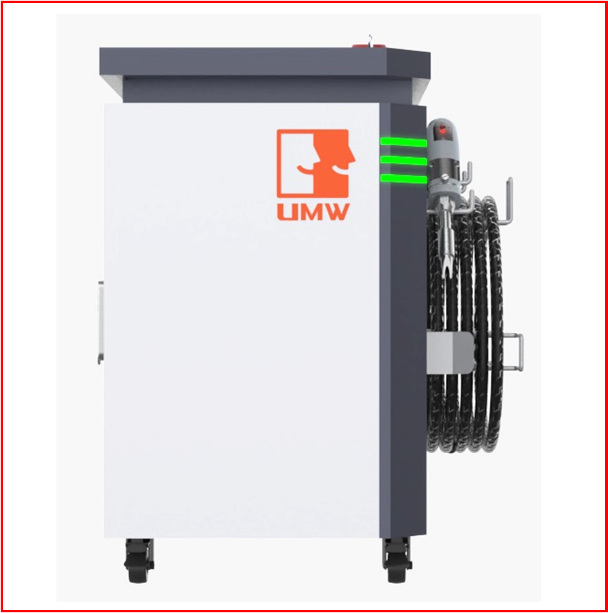 4 in 1 mini Watergekoelde laserlasmachine WSX voorkant