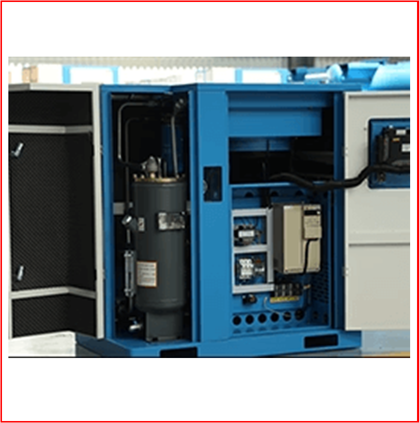 stikstofgenerator model NG-1 binnen kant